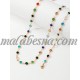 Multi color Y shaped necklace