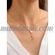 Golden necklace with heart shapes