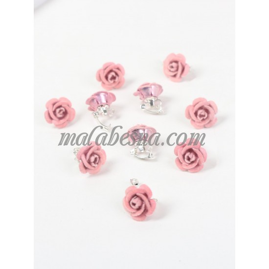 10 pink Hair clips