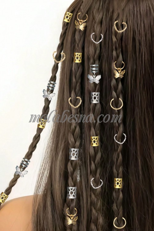 60 hair accessories clips