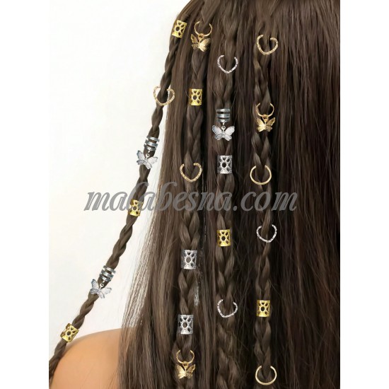 60 hair accessories clips