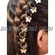 Golden Butterfly shape hair clip