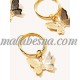 Golden Butterfly shape hair clip