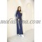 Dark Blue sporty abaya with two white lines