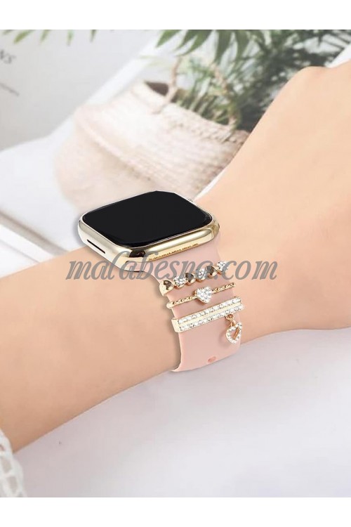 3 pieces watch accessory heart shape