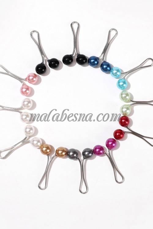 Colored Hijab Clip