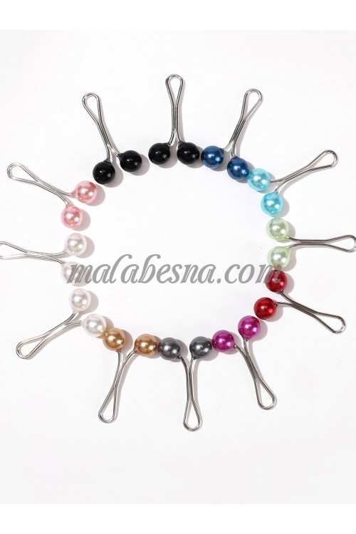 Colored Hijab Clip